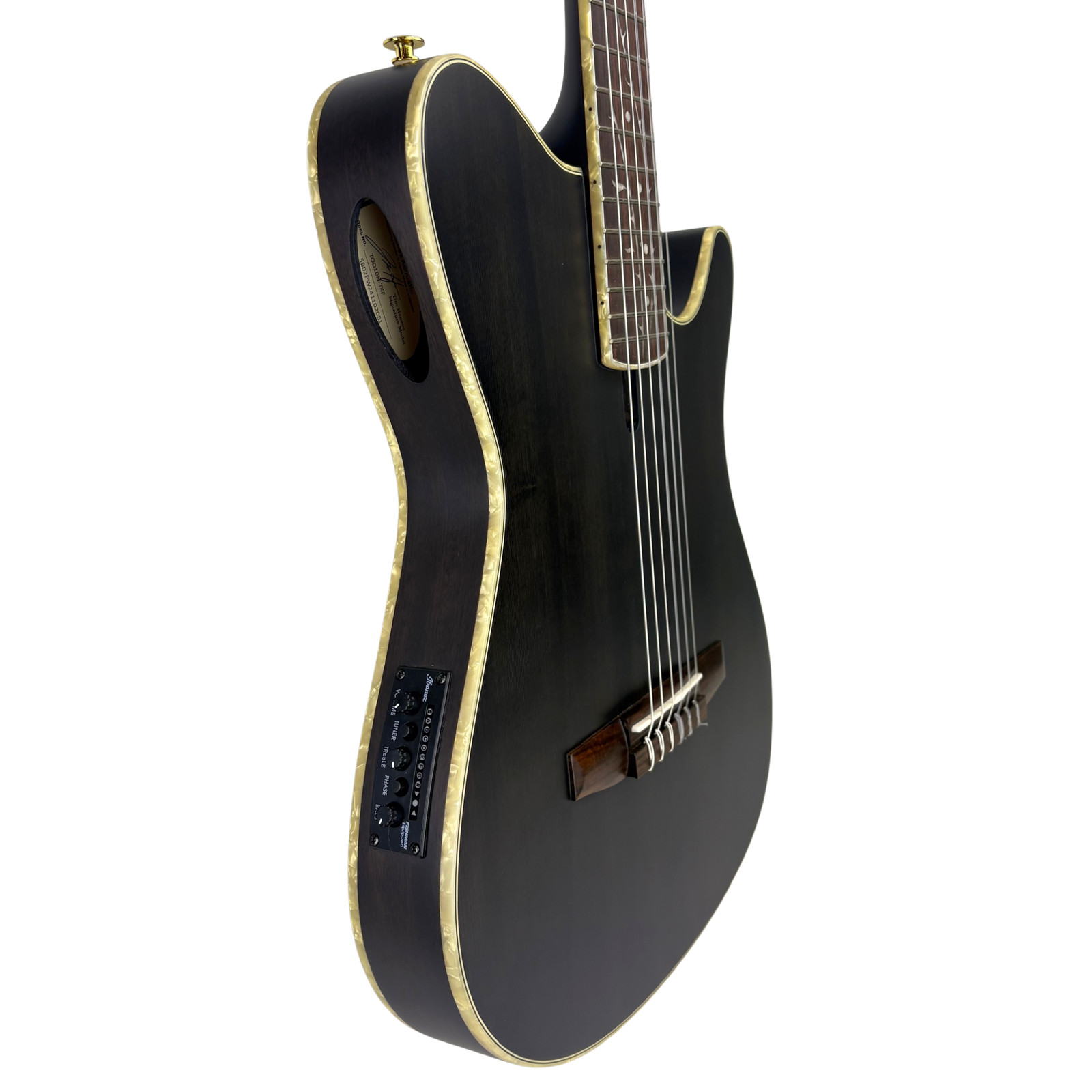 Ibanez TOD10N Tim Henson Signature Nylon Acoustic-Electric Guitar Black (Used)