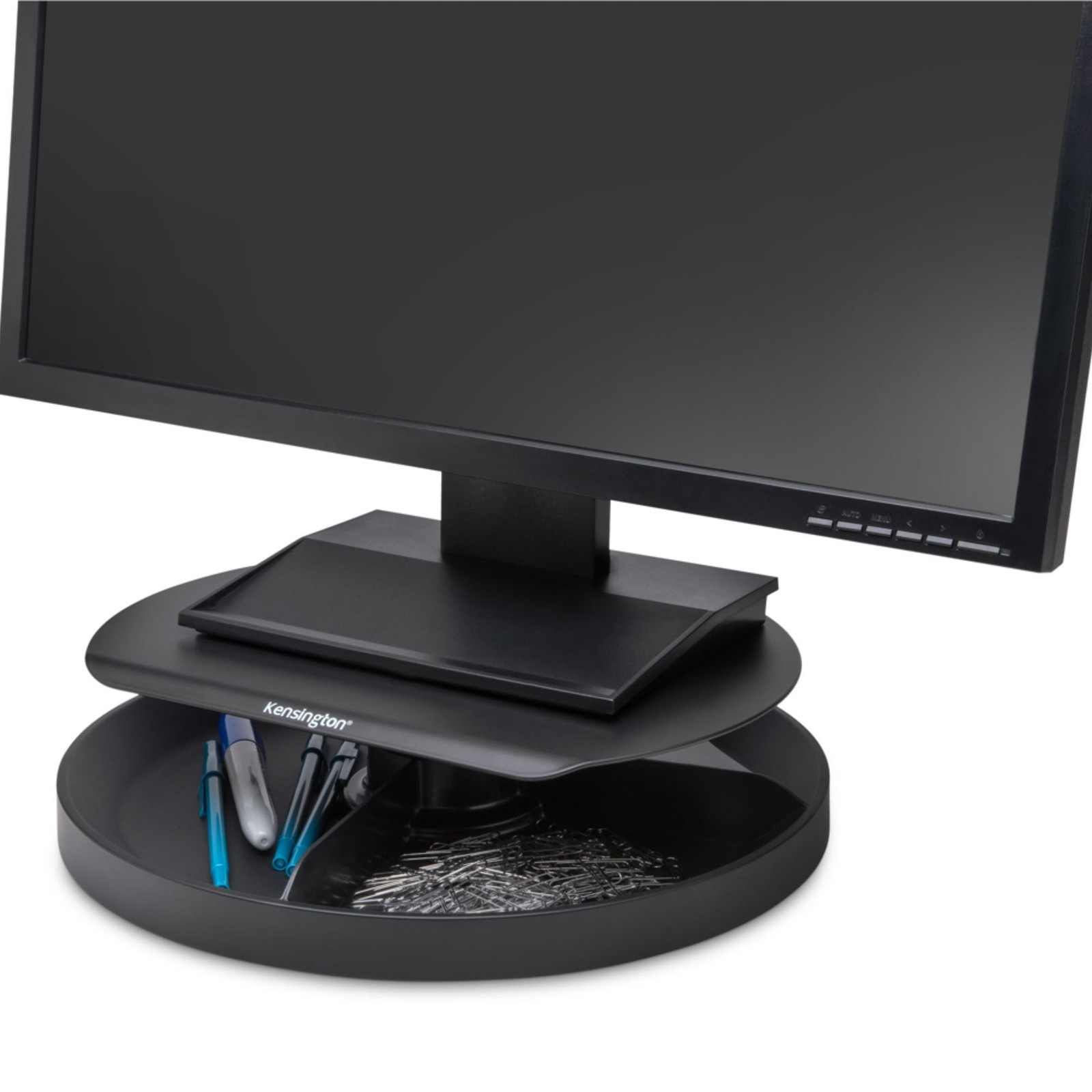 Kensington Spin2 SmartFit Monitor Stand: 13.3 in. x 0.378 yds. (Black)