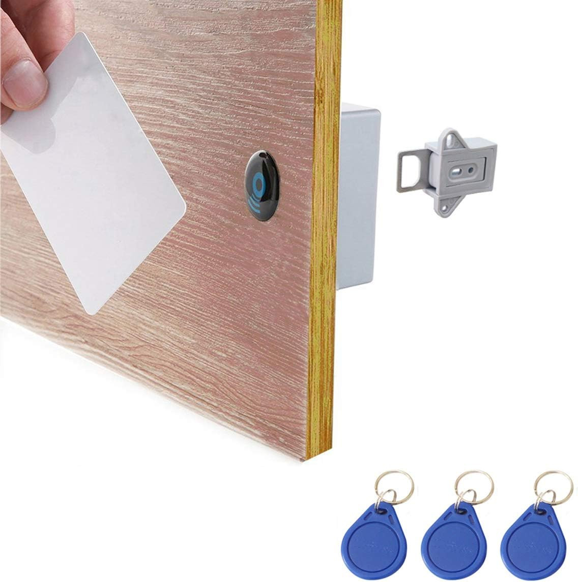 RFID Electronic Cabinet Lock Hidden DIY for Cabinet Locker Drawer Cupboard