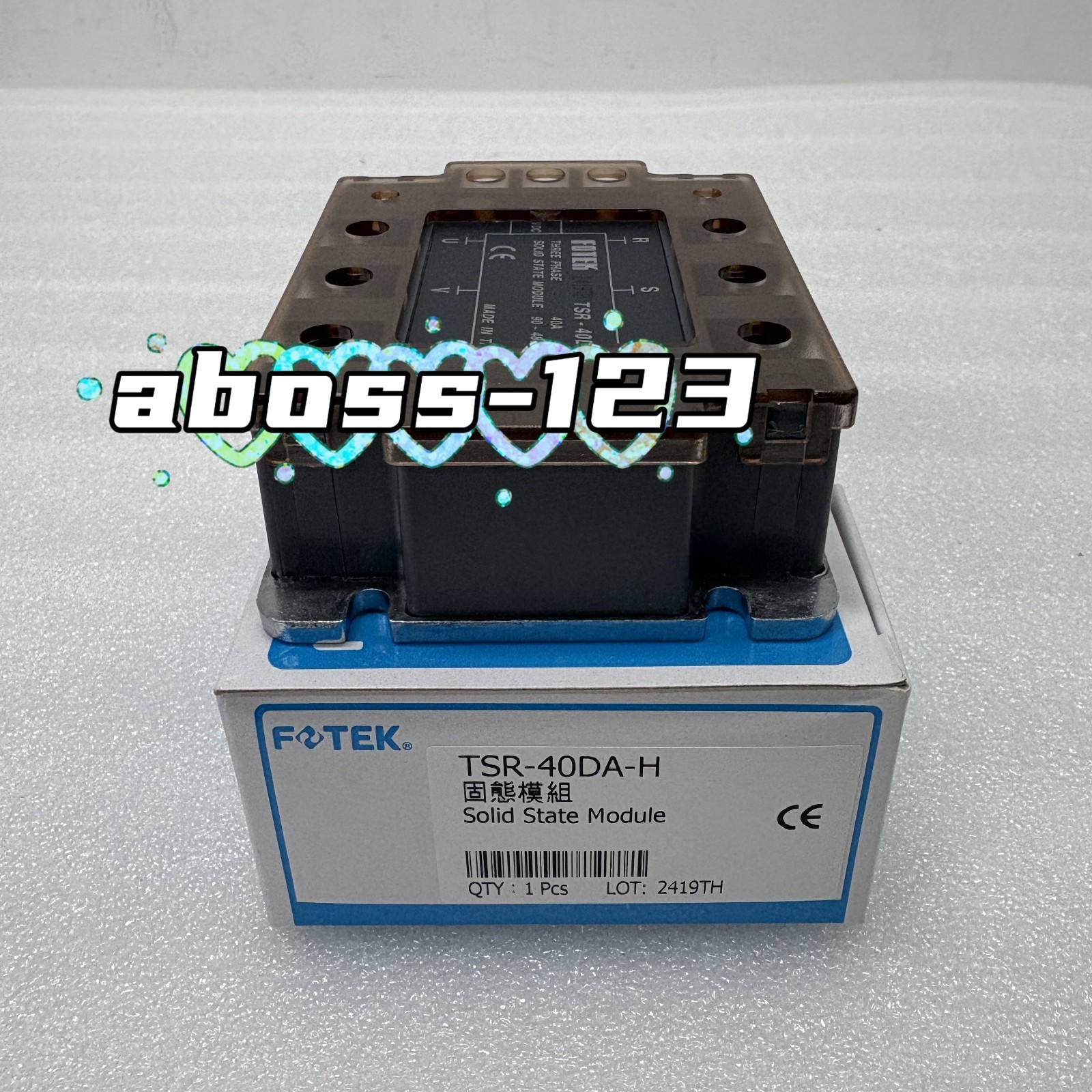 FOTEK TSR-40DA-H Solid state relay#1pcs New In Box