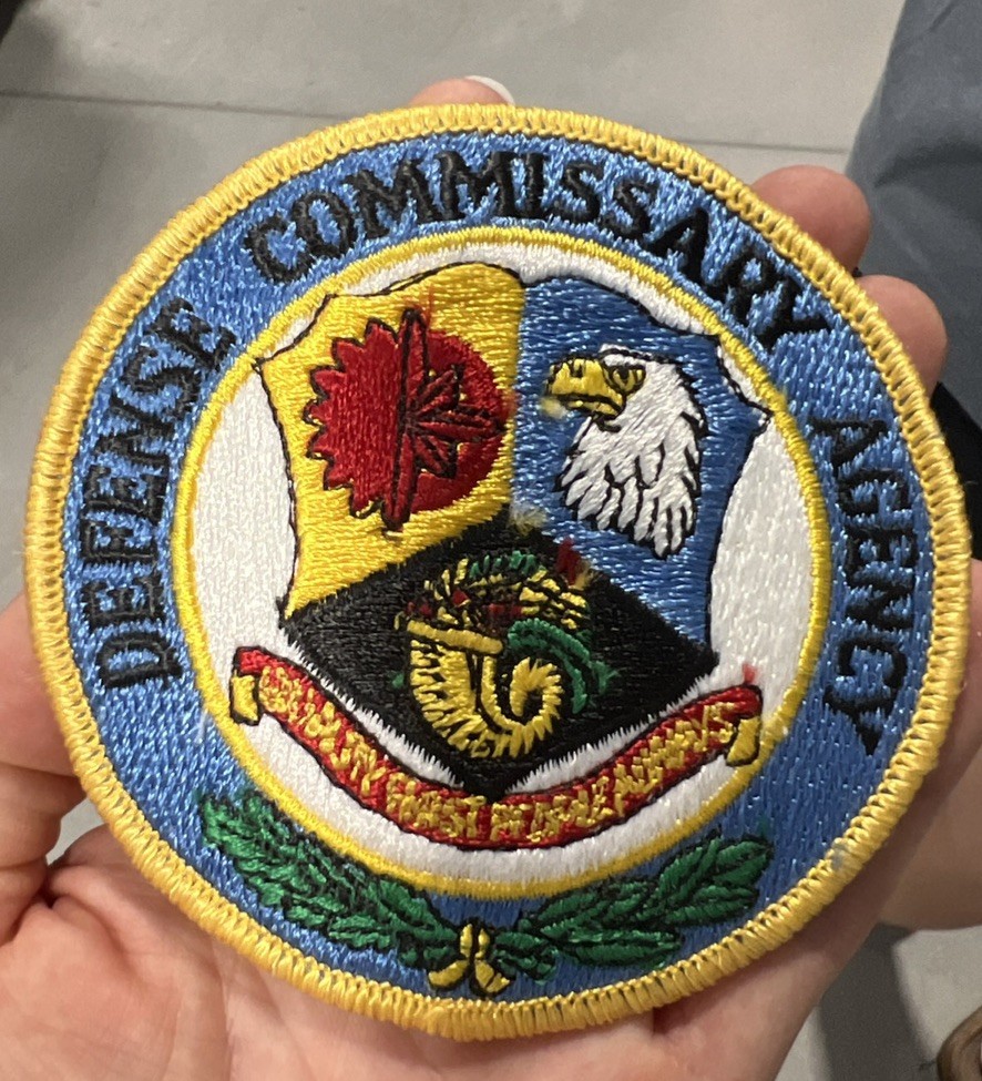 US Defense Commissary Patch K10