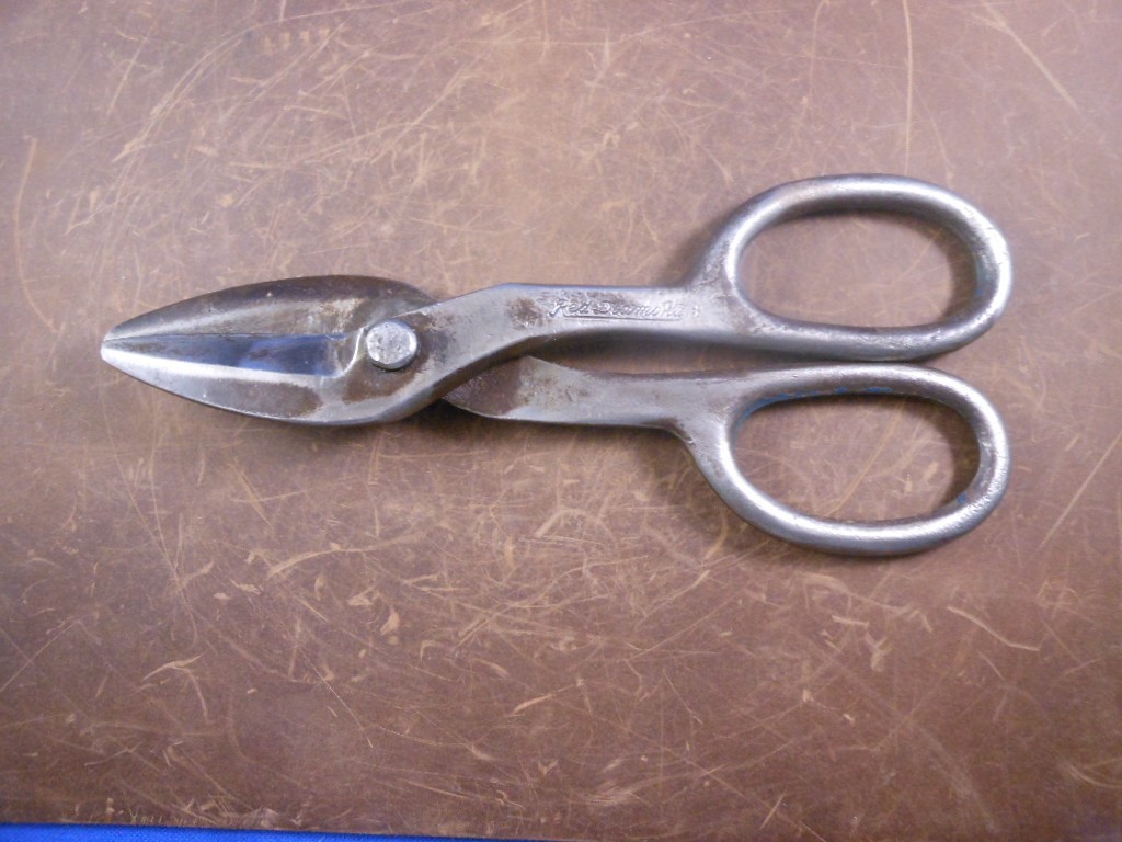 Rare Vtg Red Diamond Carbon Steel Aviation Snips 7" Metal Shears