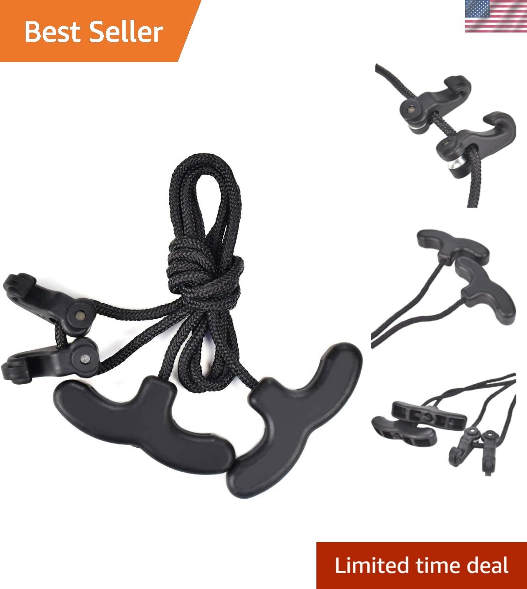 Crossbow Cocking Device with Classic Handles - Easy String Puller Aid