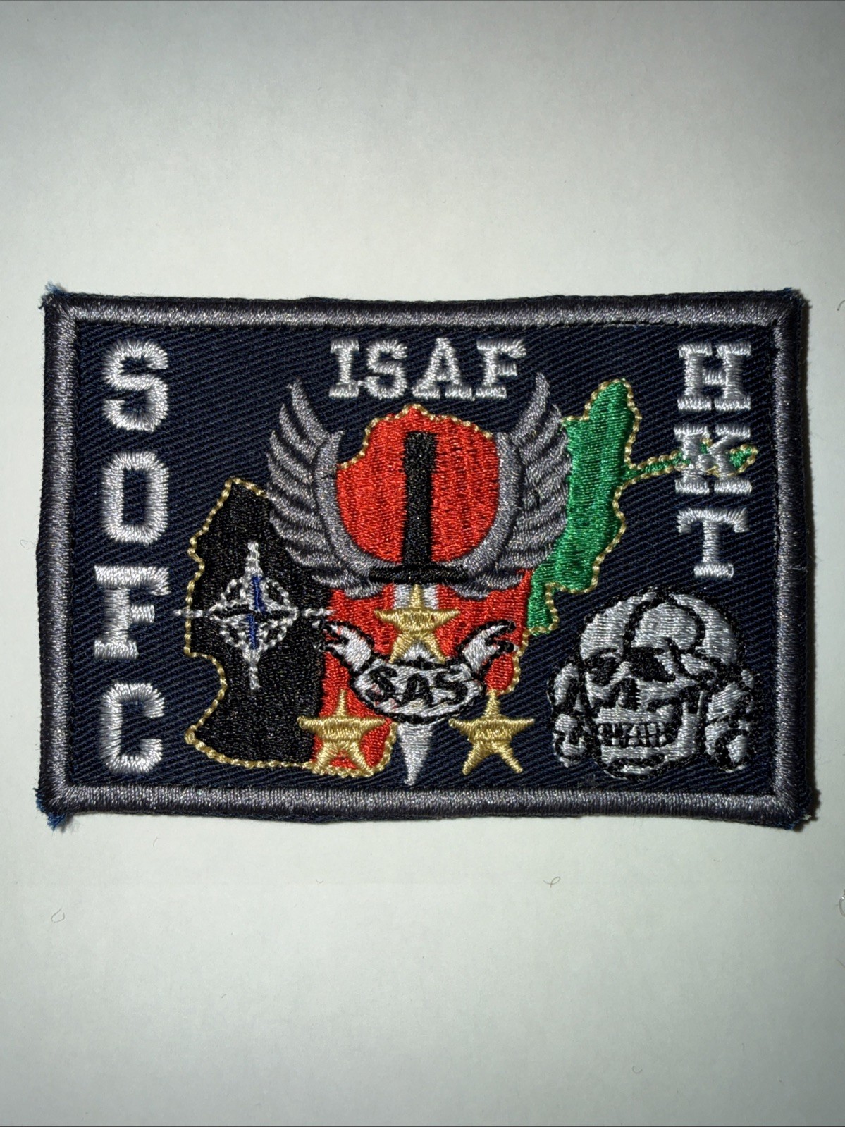 French Foreign Legion ISAF SOFC HKT SAS Afgan War Patch