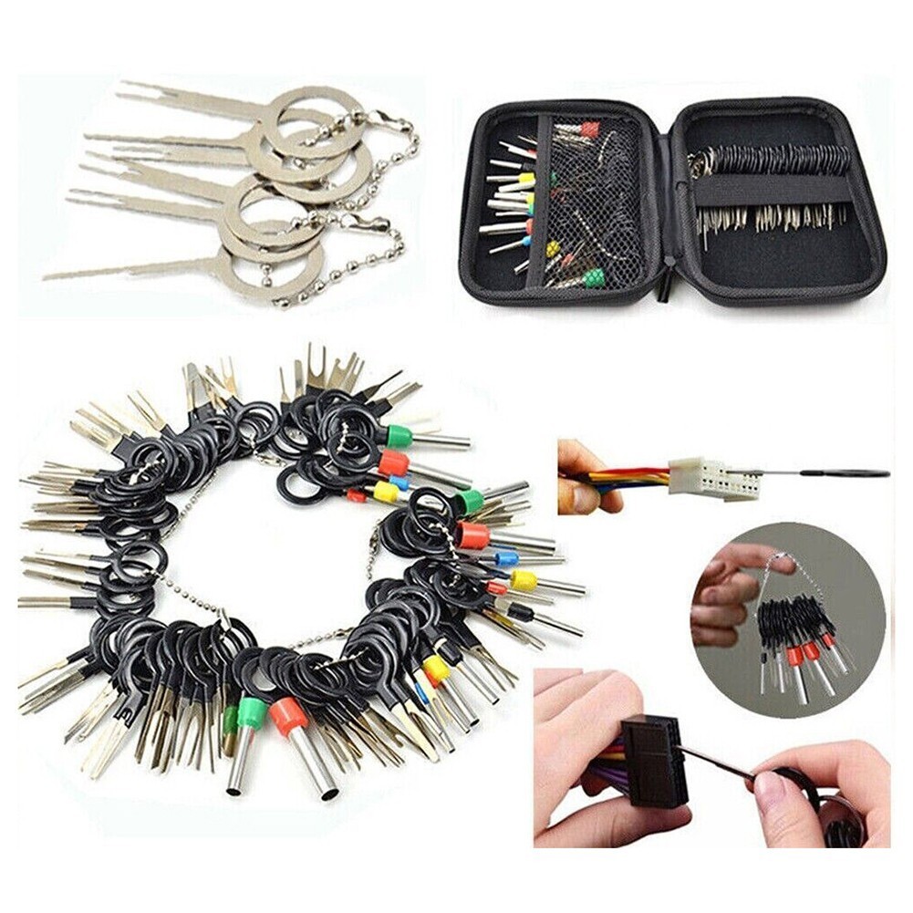 Quick and Efficient Auto Terminal Remover with 100Pc Pin Ejector Wire Kit