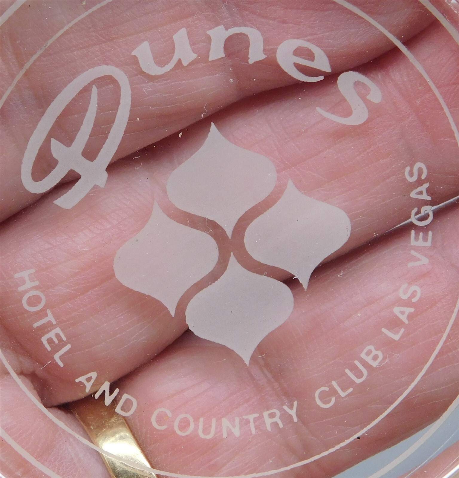 Vtg Dunes Hotel & Country Club Casino Ashtray Las Vegas Nevada Advertising dx