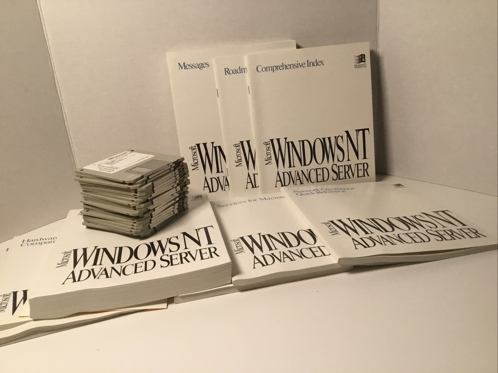 Microsoft Windows NT Advanced Server 3.1 Promotional Sample Large Box.