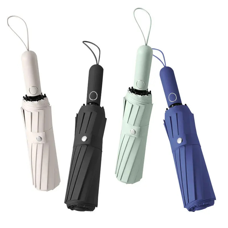 Fully Automatic Dual-Use 12K 60-Rib Sunshade Umbrella for Women Men