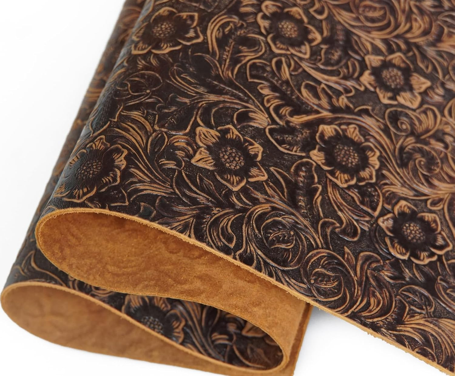 Bump Texture Genuine Leather Sheets Plain Geometric Pattern Printed Leather Shee