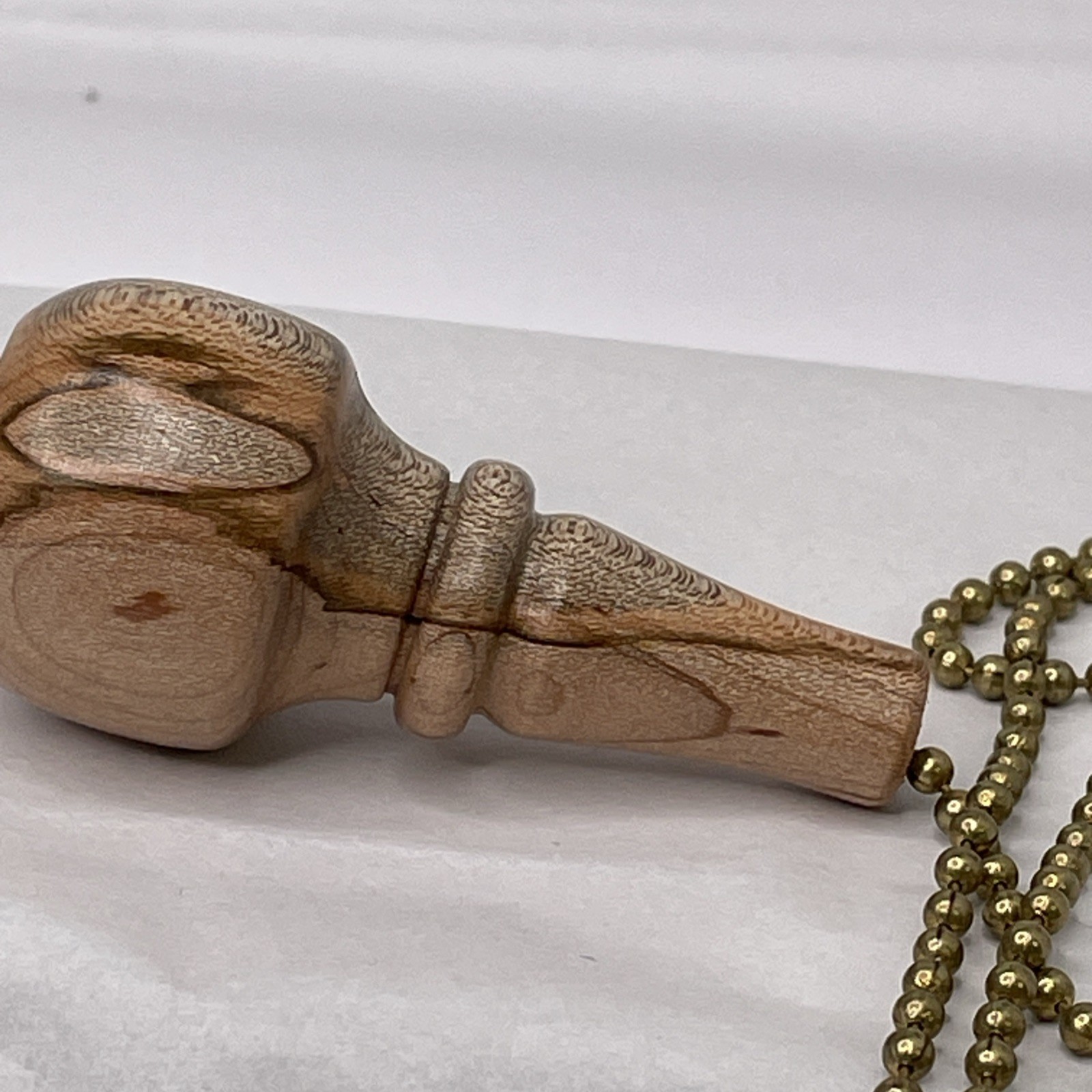 Ceiling Fan Beaded Pull Chain Extension w/Connectors Ambrosia Maple Turned