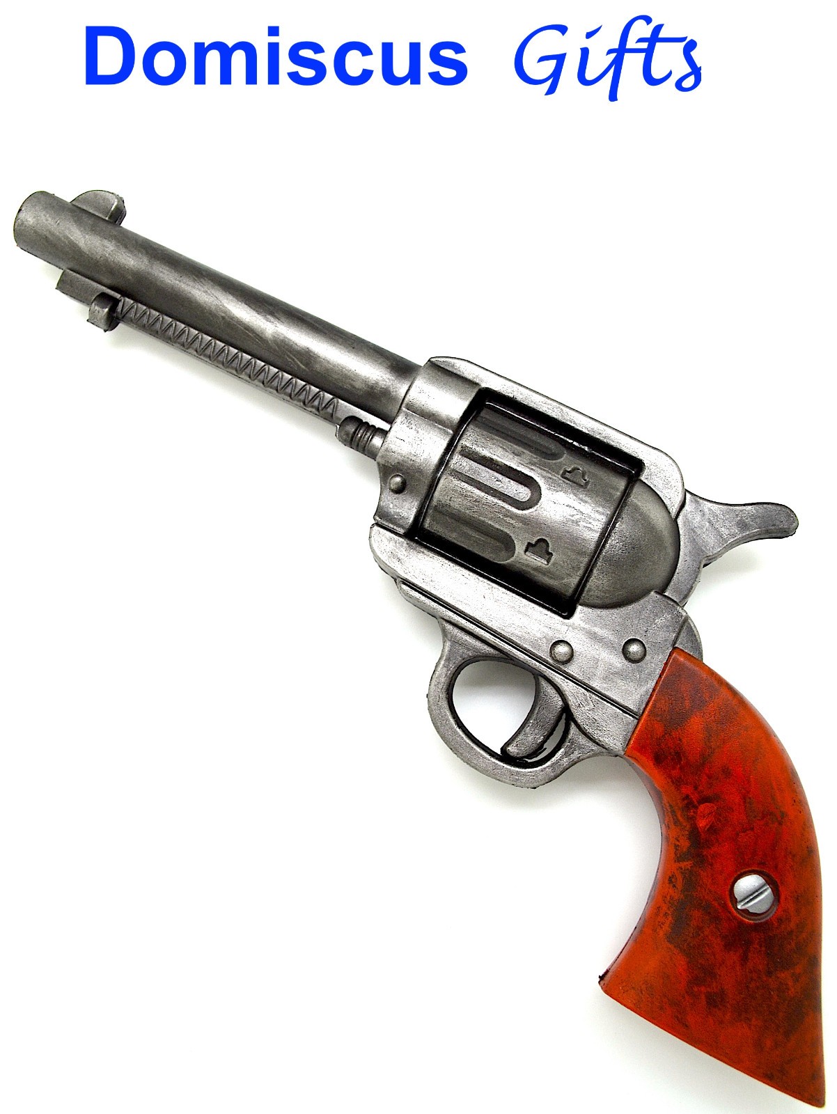 12 1/2" NEW! FOAM Vintage 1873 COLT PEACEMAKER LONE WOLF Revolver REPLICA Pistol