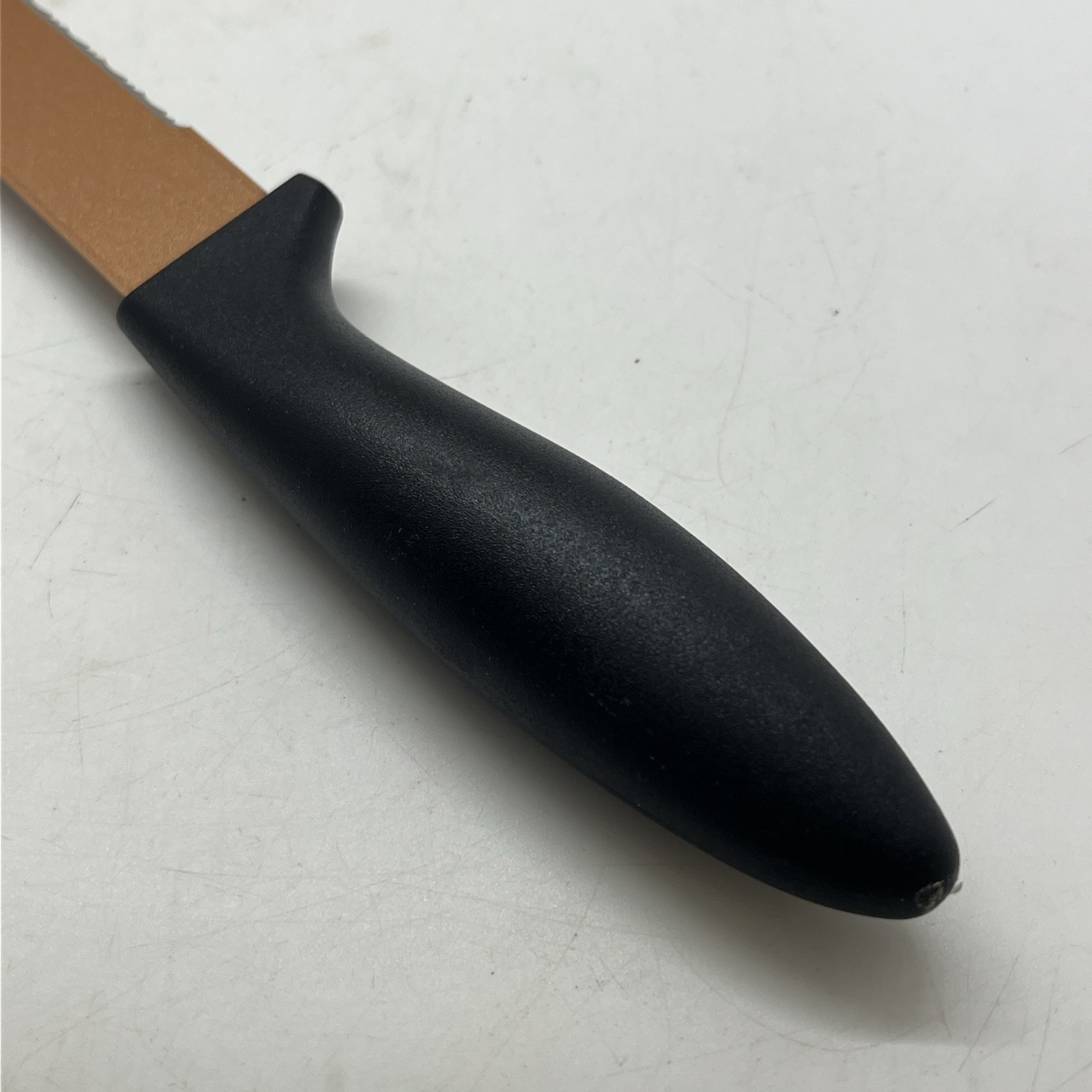 FOREVER-SHARP PROFESSIONAL GRADE COPPER CHEF STAINLESS "13" BREAD KNIFE