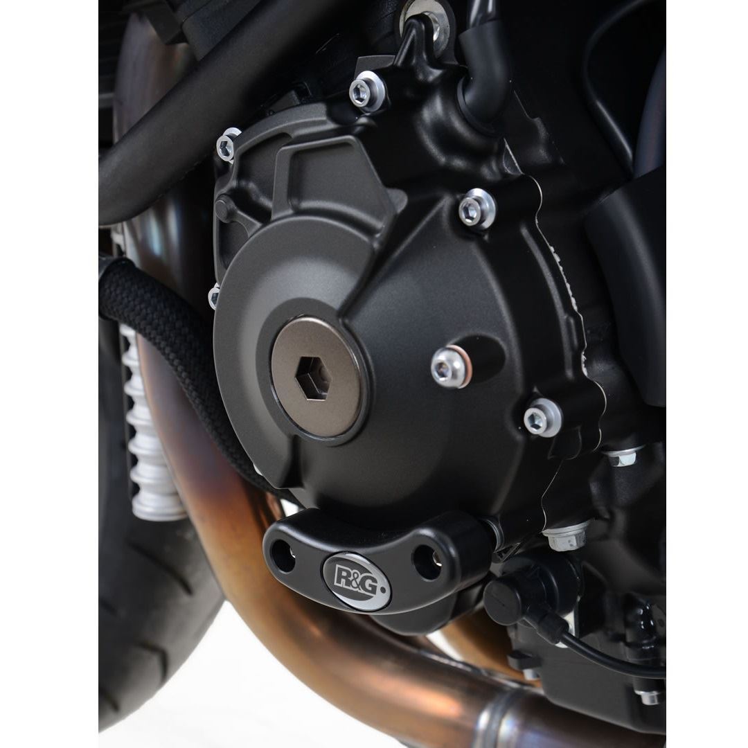 R&G Engine Case Sliders Black (LHS) Yamaha MT-10 SP 2017 - 2024