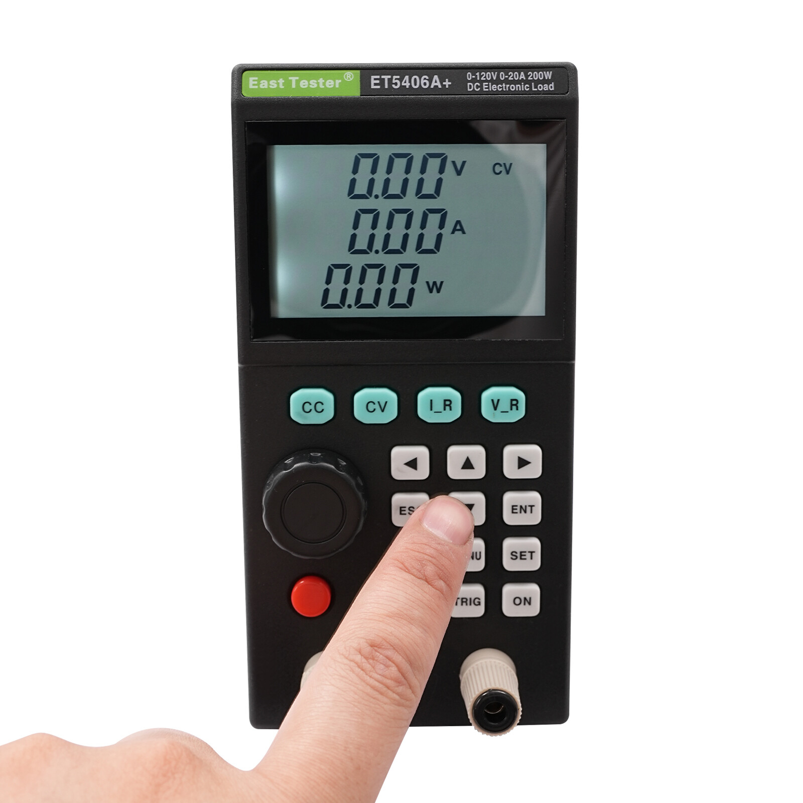 Electronic Load Tester, Dc Load Testers, 0-120v 0-20a Battery Tester Lcd Segment