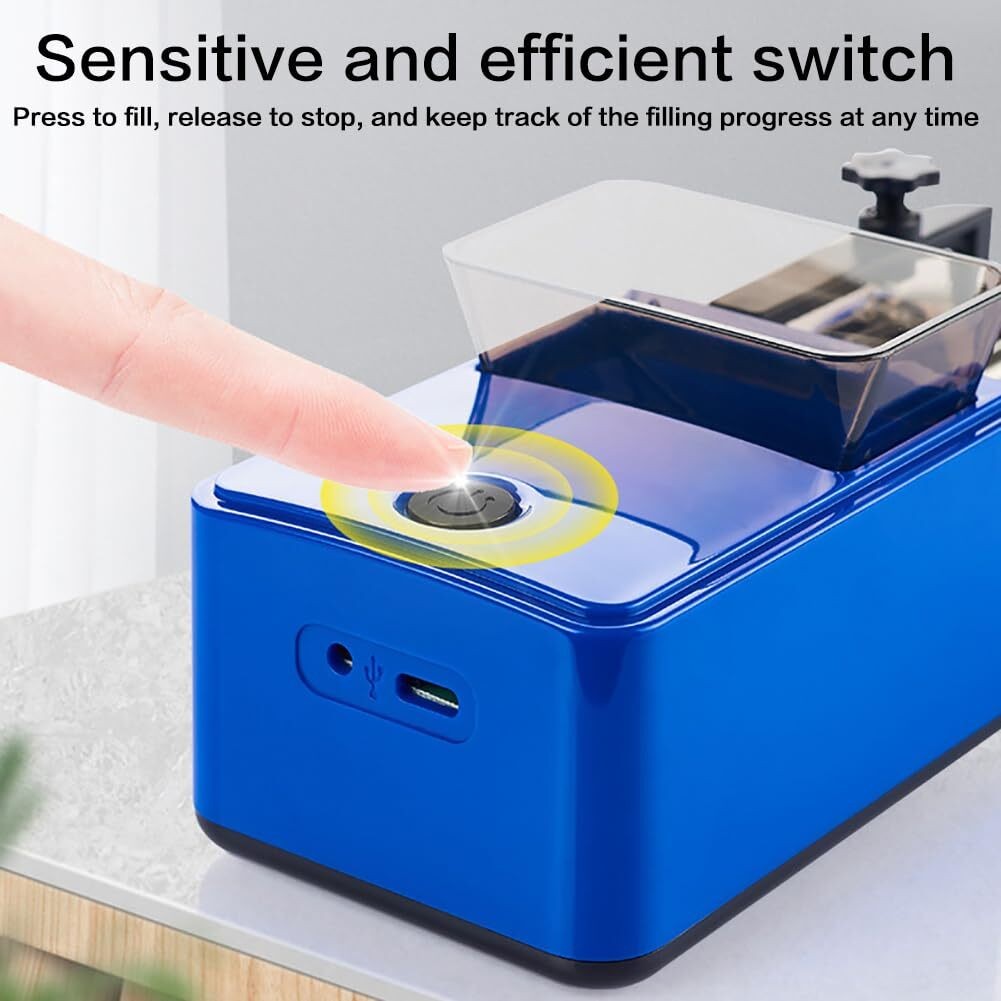 Cigarette Machine Automatic Electric Rolling Roller Tobacco Injector Maker US