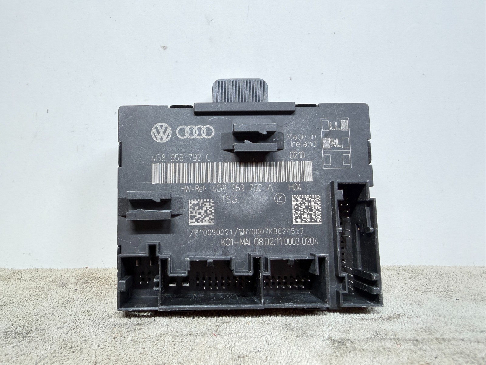 2012-18 Audi A6 S6 A7 S7 C7 Front Right Door Control Module OEM 468959792C