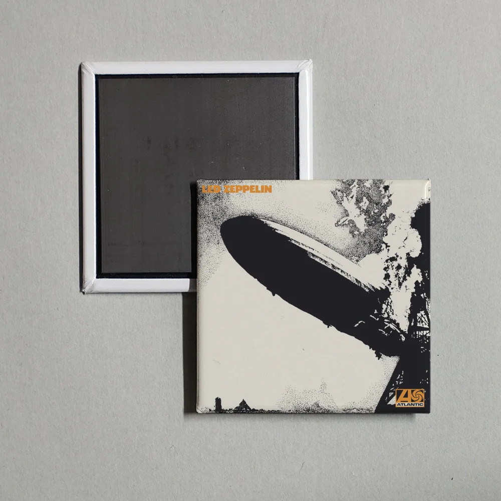 Led Zeppelin - Led Zeppelin Album Cover Locker Fridge Magnet