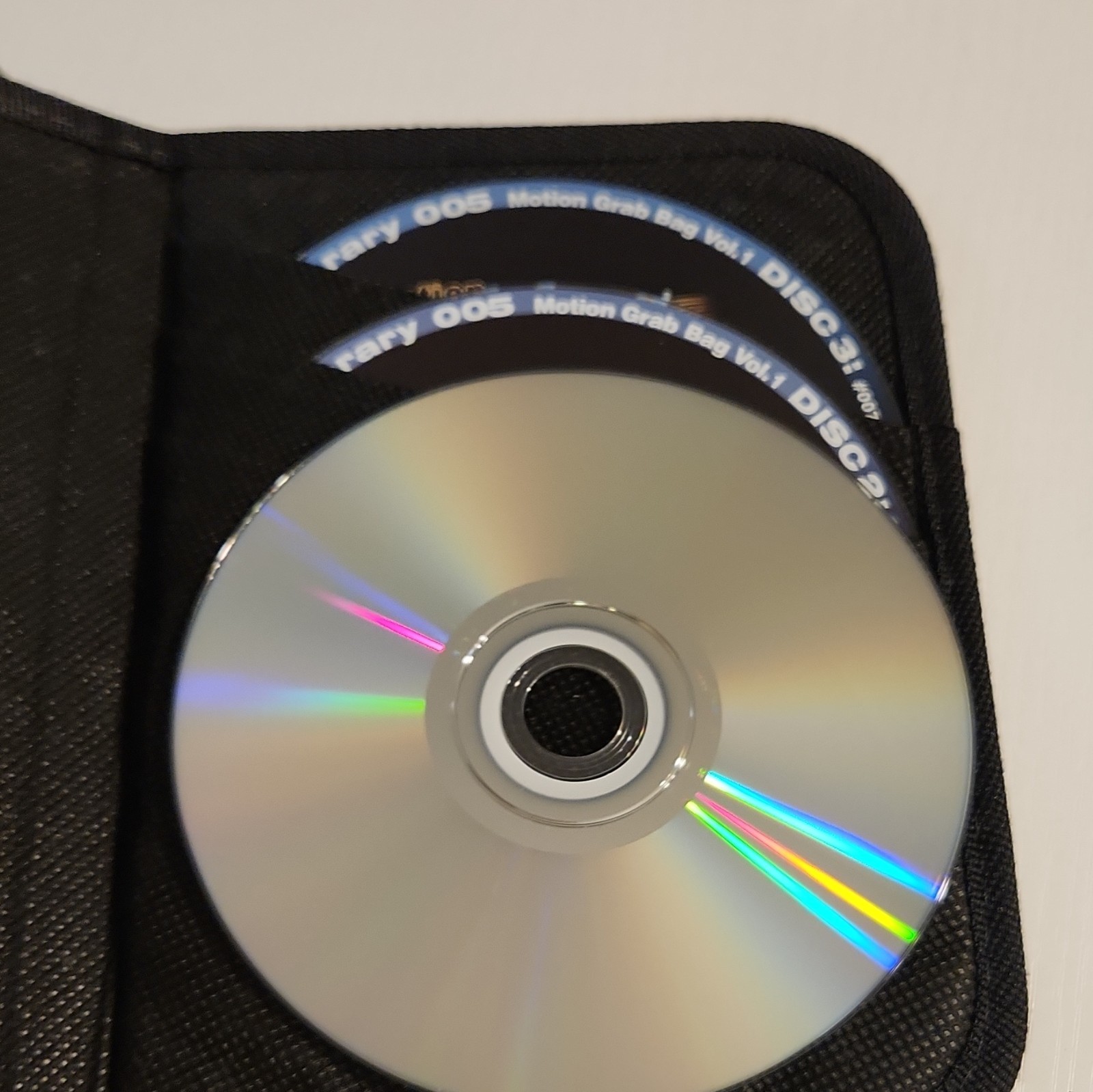 Motion Motion Design Elements Library 005 Motion Grab Bag Vol 1 3-Disc CD Set