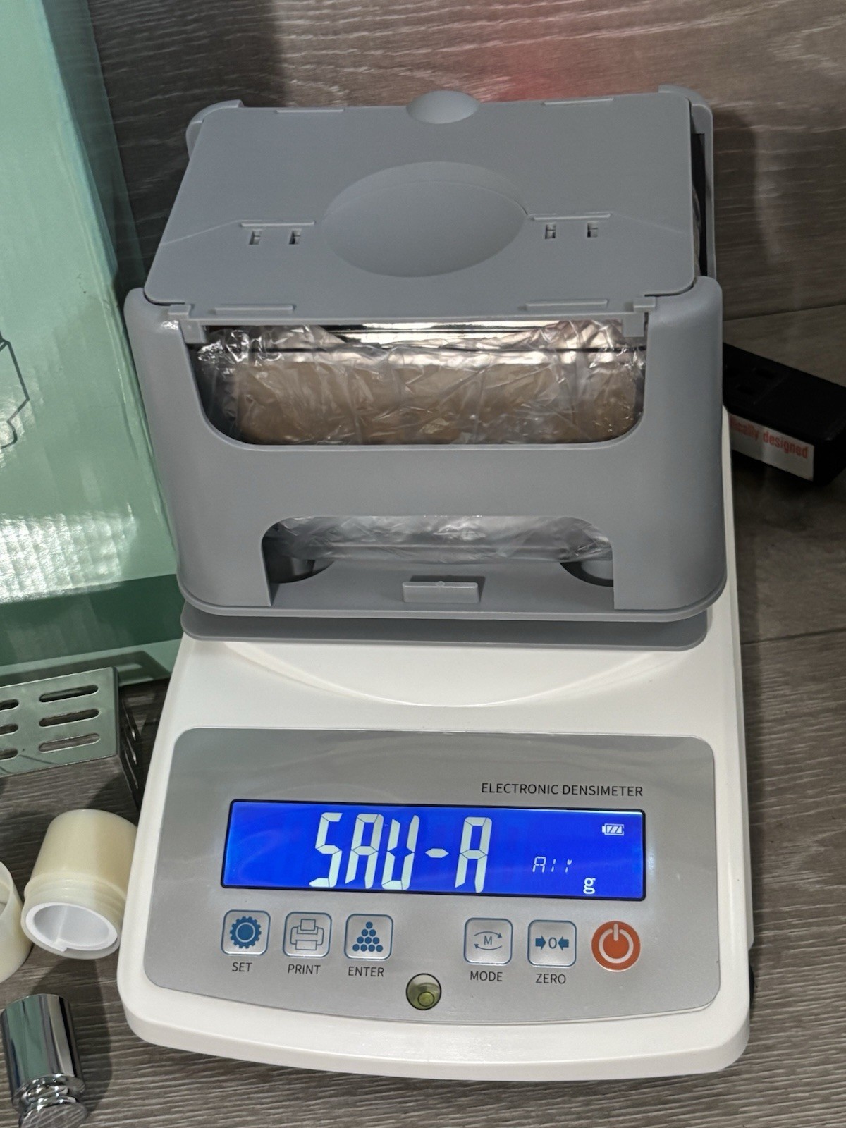 Solid Density Meter Densitometer w/ LCD Display JL-300A Range 0.01~300g OPEN BOX