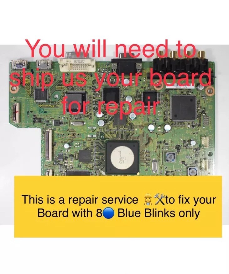 **Repair Service**For Main Board AWV2575, AWW1384, ANP2231-A, KRP-500M, KRP-600M