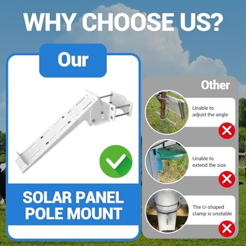 Solar Panel Pole Mount - Brackets for Solar Panels - Solar Panel Mount