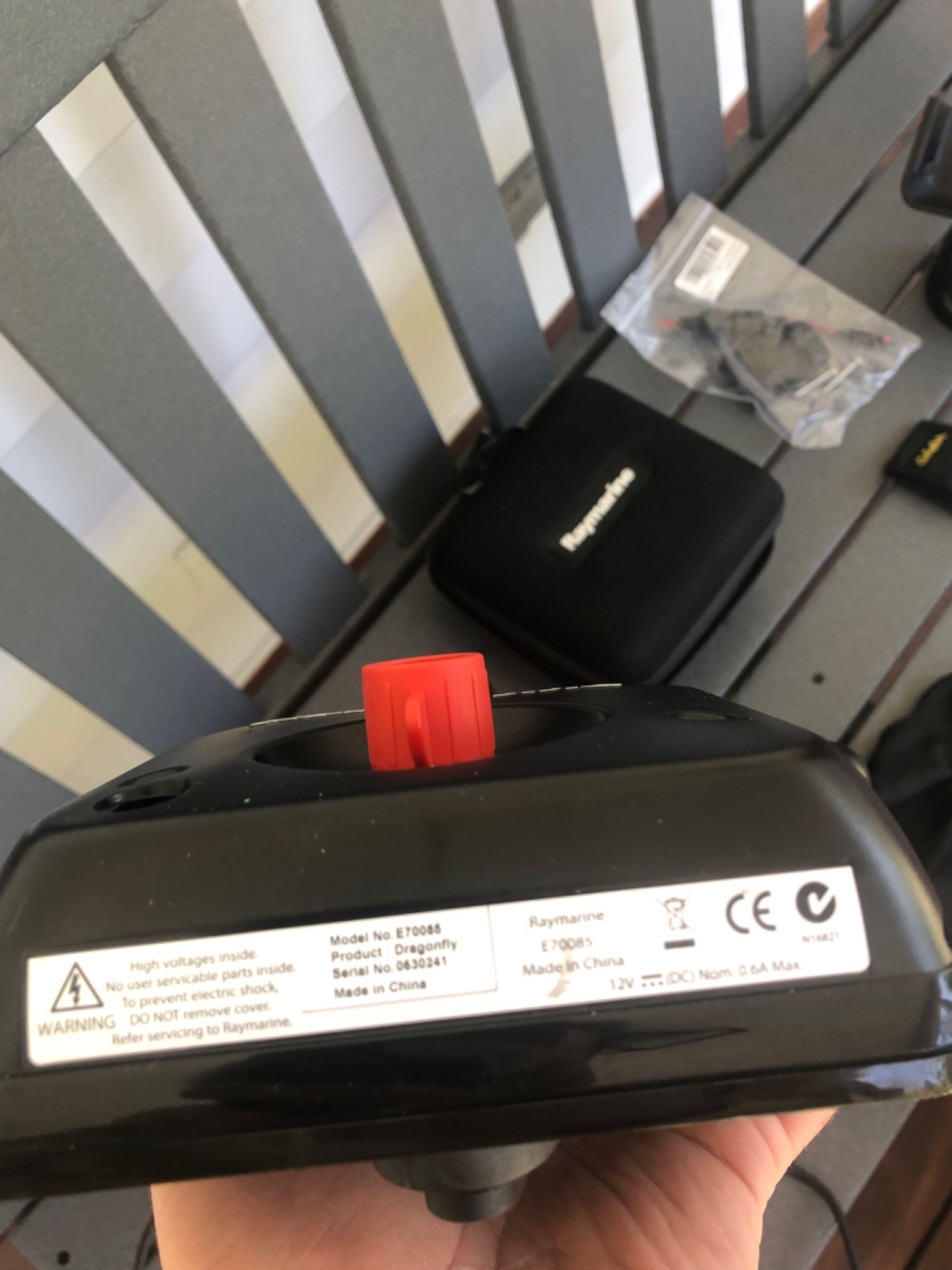 Raymarine Dragonfly 6 Sonar GPS E70085 W Mount And Transducer + Accessories