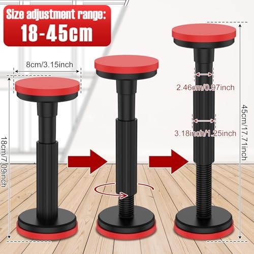 2Pcs Telescopic Support Pole, Undermount Sink Support Adjustable Support