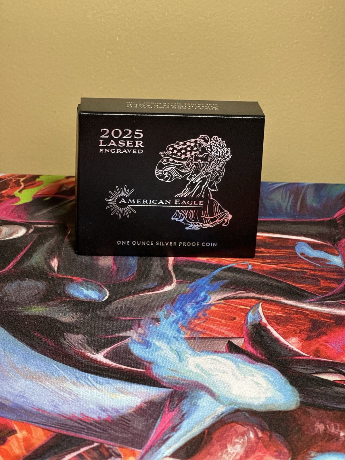 2025 Laser Engraved American Eagle One Ounce Silver Coin