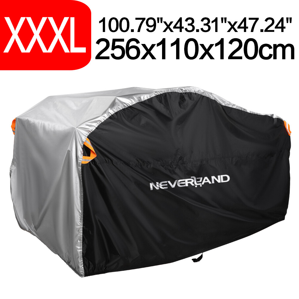 Silver XXXL Large Quad Bike ATV Cover Protection For Honda FourTrax Rancher 4X4