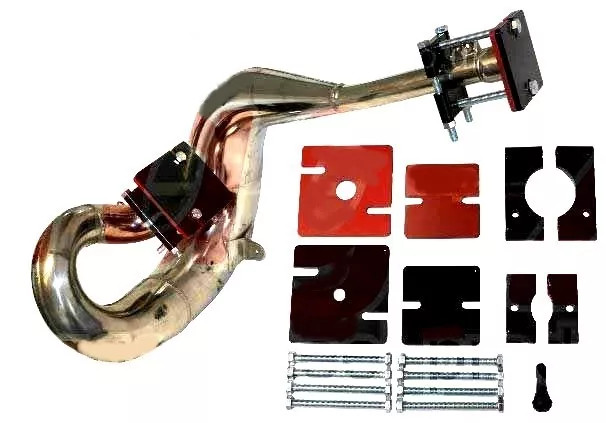 Dent Removal 2-Stroke Exhaust Pipe Repair Kit Orange For Yamaha Tzr250 Yz250