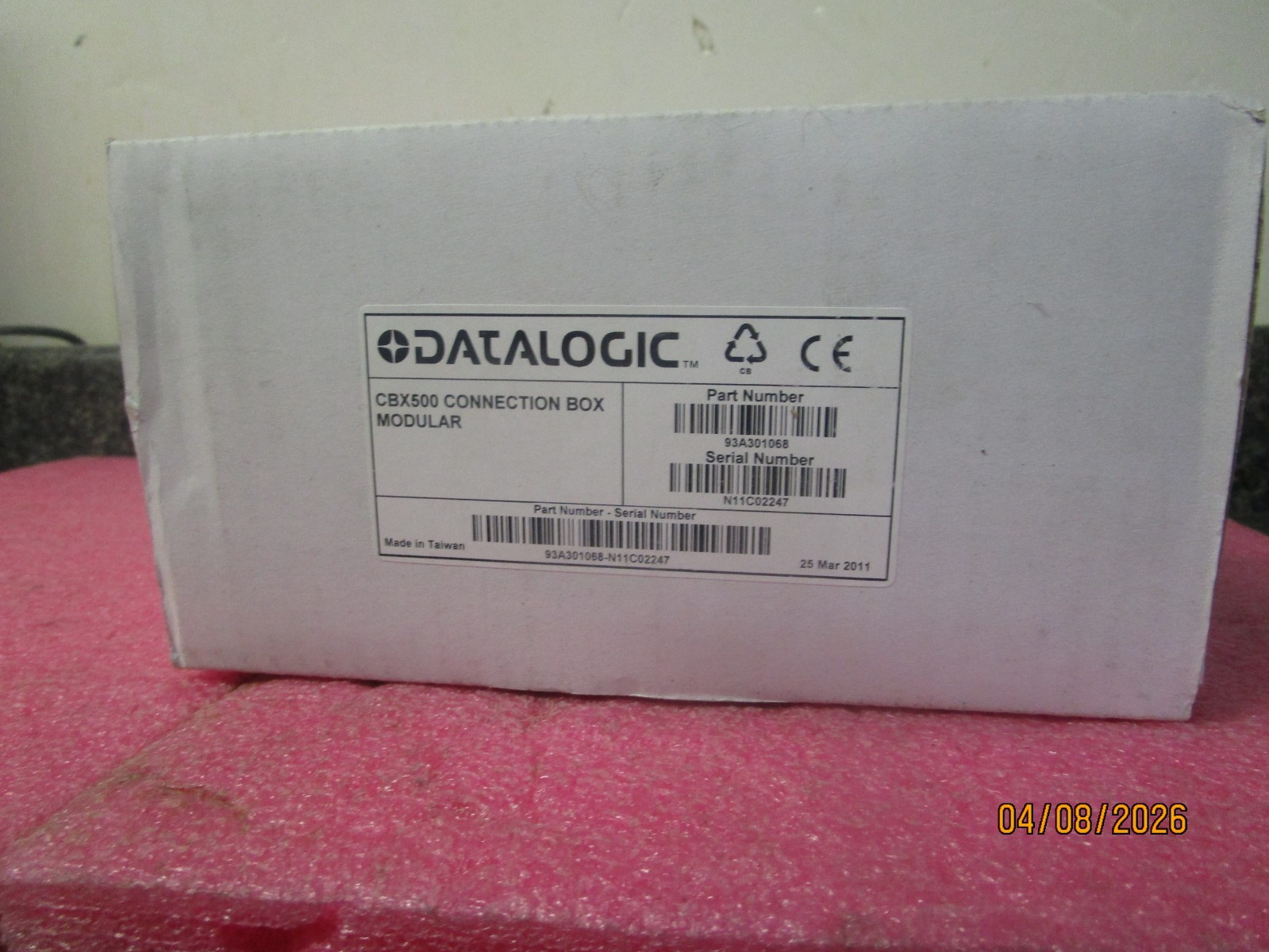 NEW Datalogic CBX500 Connection Box Modular 93A301068