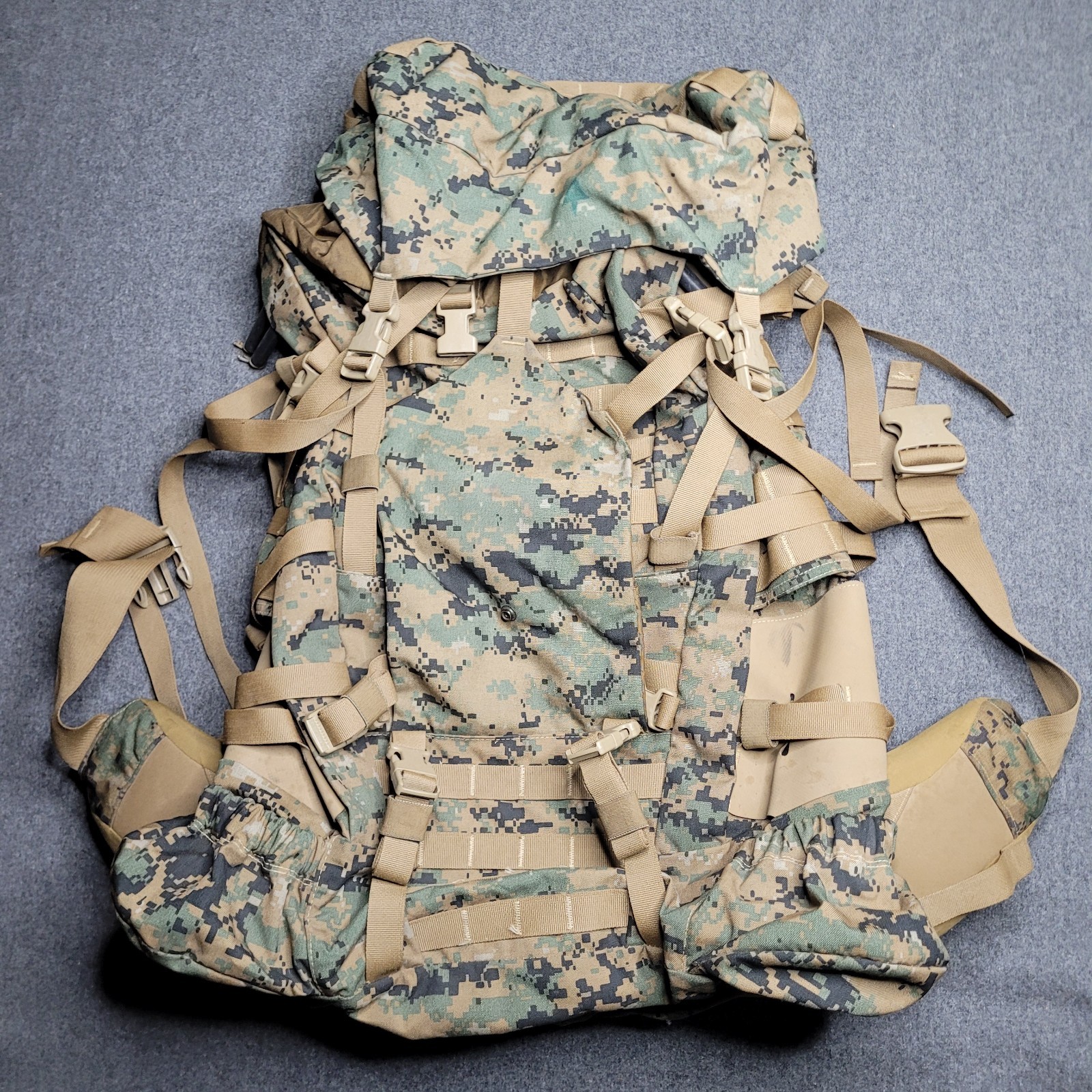 USMC Marpat ILBE Backpack Hunting Tactical Camo Designed By Arcteryx