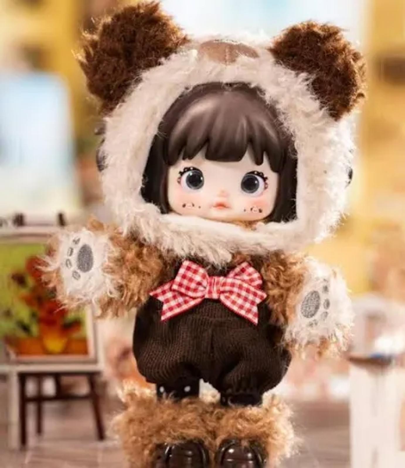 Nommi Forest Kingdom Sunny Puppy 9.8In Plush Pendant US SELLER