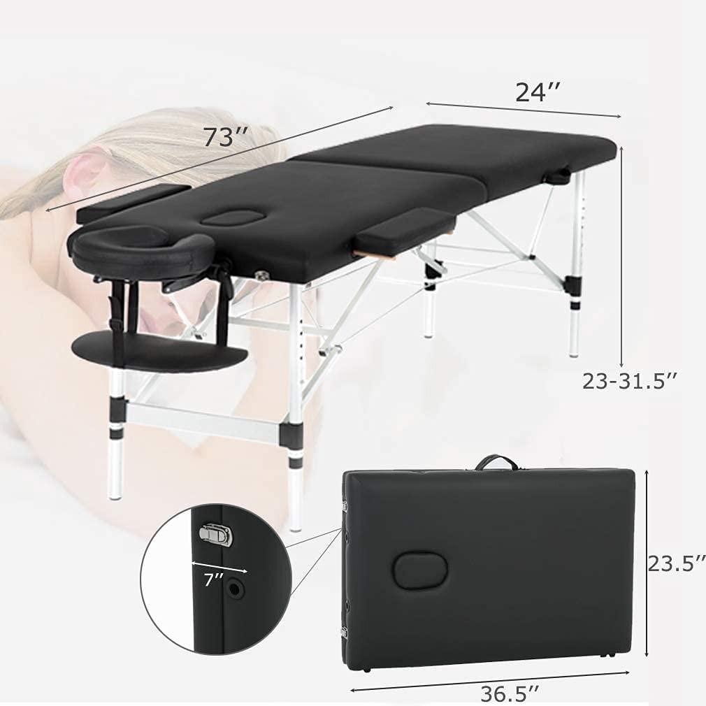Massage Bed Portable Massage Table 24 inch Wide