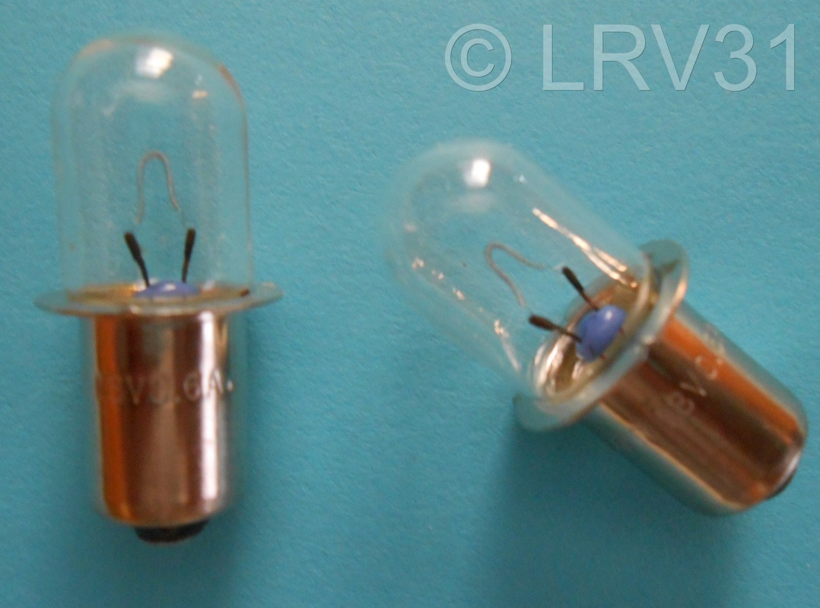 (2) SKIL 18v Volt Flashlight Model 2897 Replacement Xenon Bulbs / #1619P05627