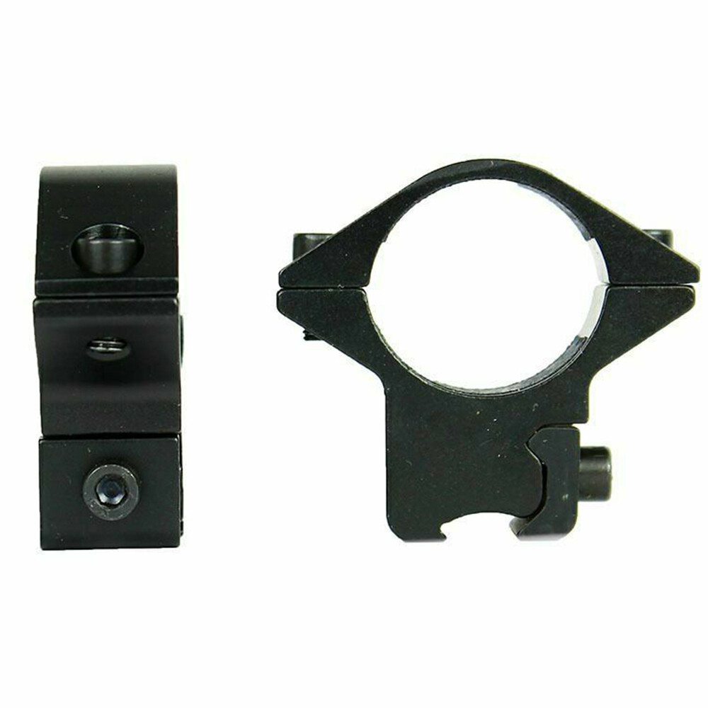 2/4Pcs 1" Scope Rings 3/8" Dovetail Low / High Profile Rifle scope Ring Mount