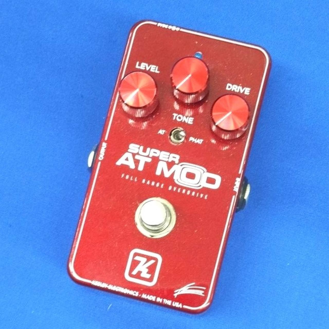 Keeley Super AT Mod Andy Timmons Signature Overdrive Guitar Effects Pedal Used