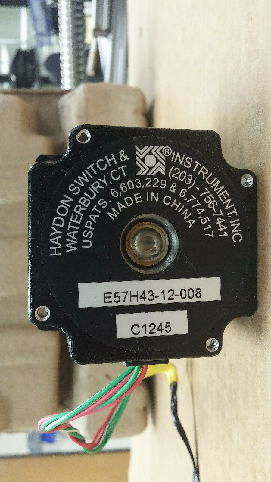 HAYDON SWITCH & Instruments E57H43-12-008 Stepper Motor Linear Actuator
