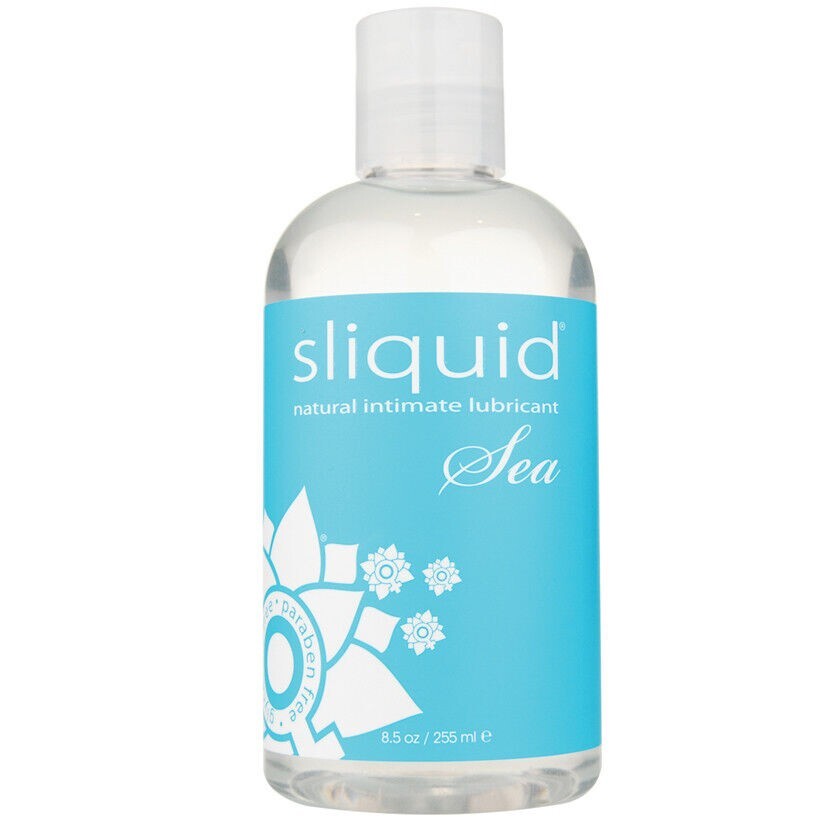 Sliquid Naturals Sea Carrageenan Water Based H2O Intimate Lubricant 8.5 oz