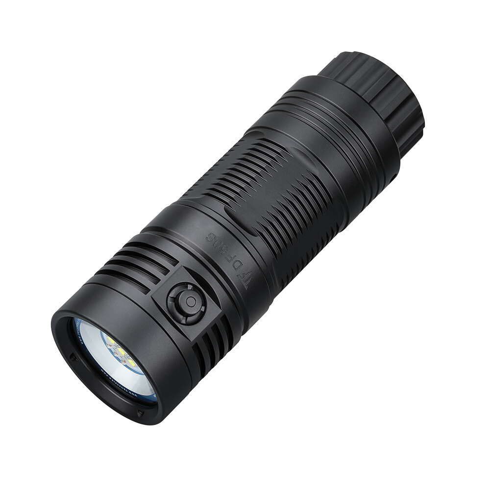 Trustfire 6500LM W/R/UV TypeC Rechargeable led Diving Light LED Scuba Flashlight