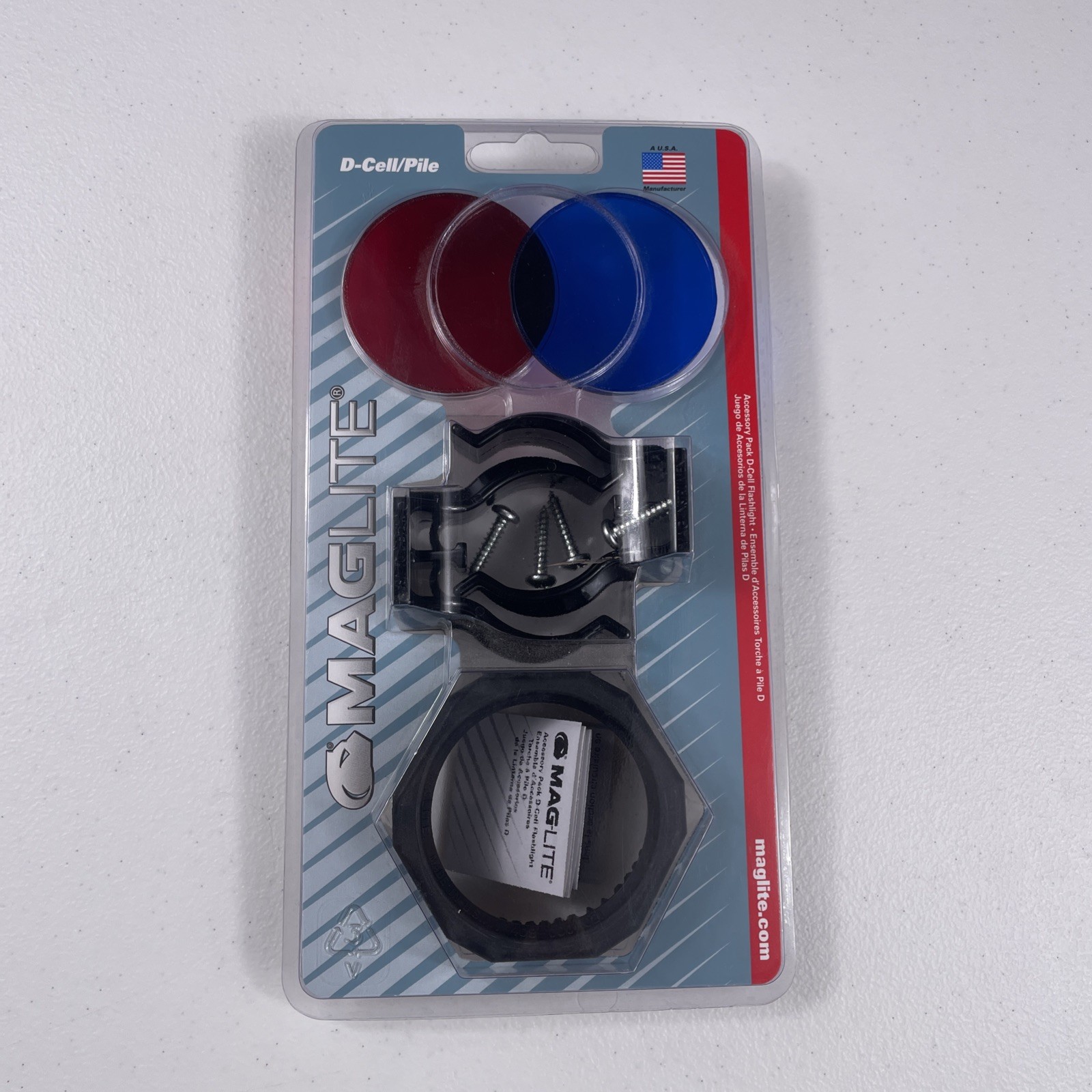 Maglite ASXX376 Flashlight Accesory Pack for D-Cell Flashlights NEW Made In USA