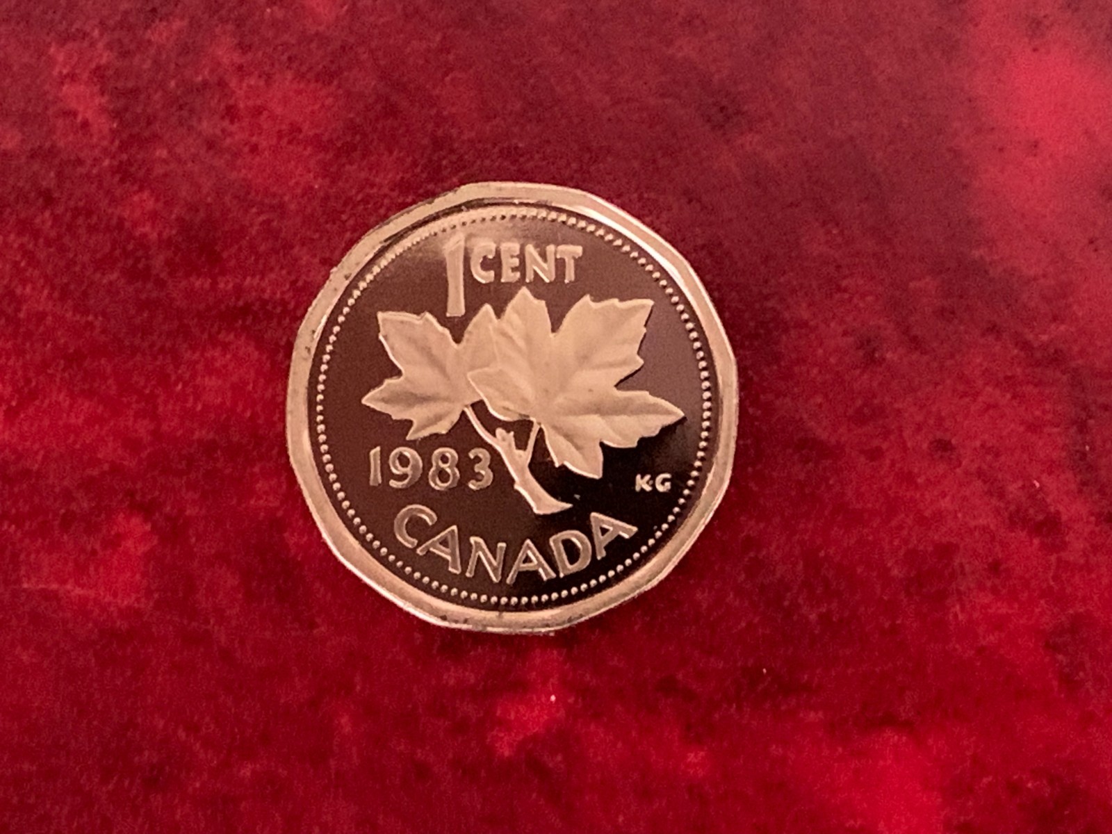 Canada 1 Cent 1983 Proof Coin-Uncirculated