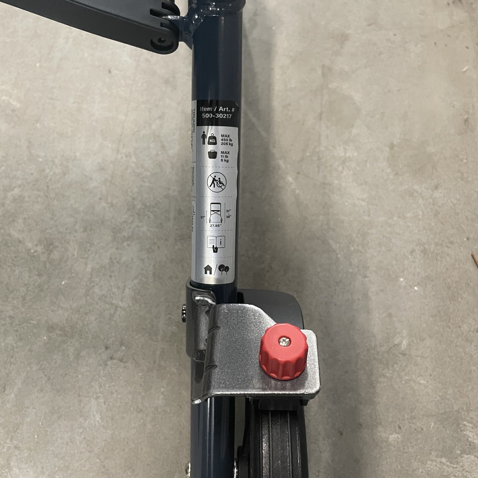 Triumph Escape HD Rollator - Low - Triumph Mobility - 500-30217 - Foldable