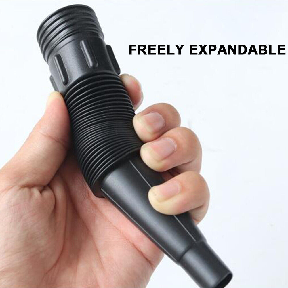 Water Oil Funnel for Automotive with Hose Wide Mouth Flexible Long Flexible