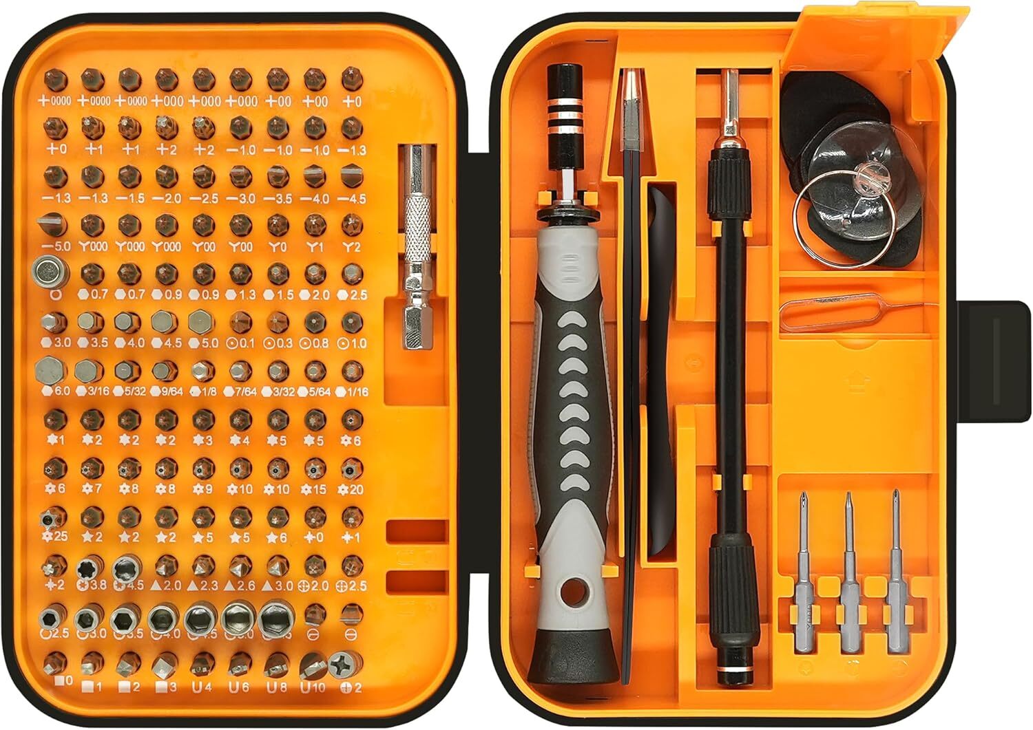 Precision Screwdriver Set, 130 in 1 with 120 bits Repair Tool Kit, Screwdriver