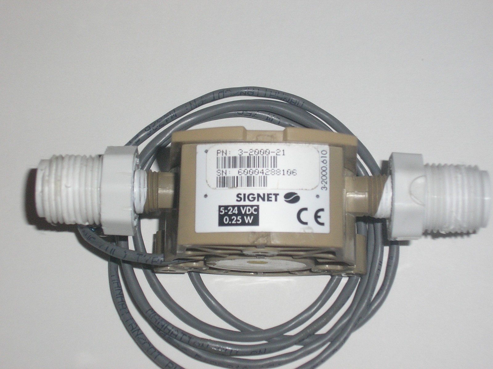 GF Georg Fischer Signet Type 2000 Micro Flow Sensor, 3-2000-21 Tested Working 