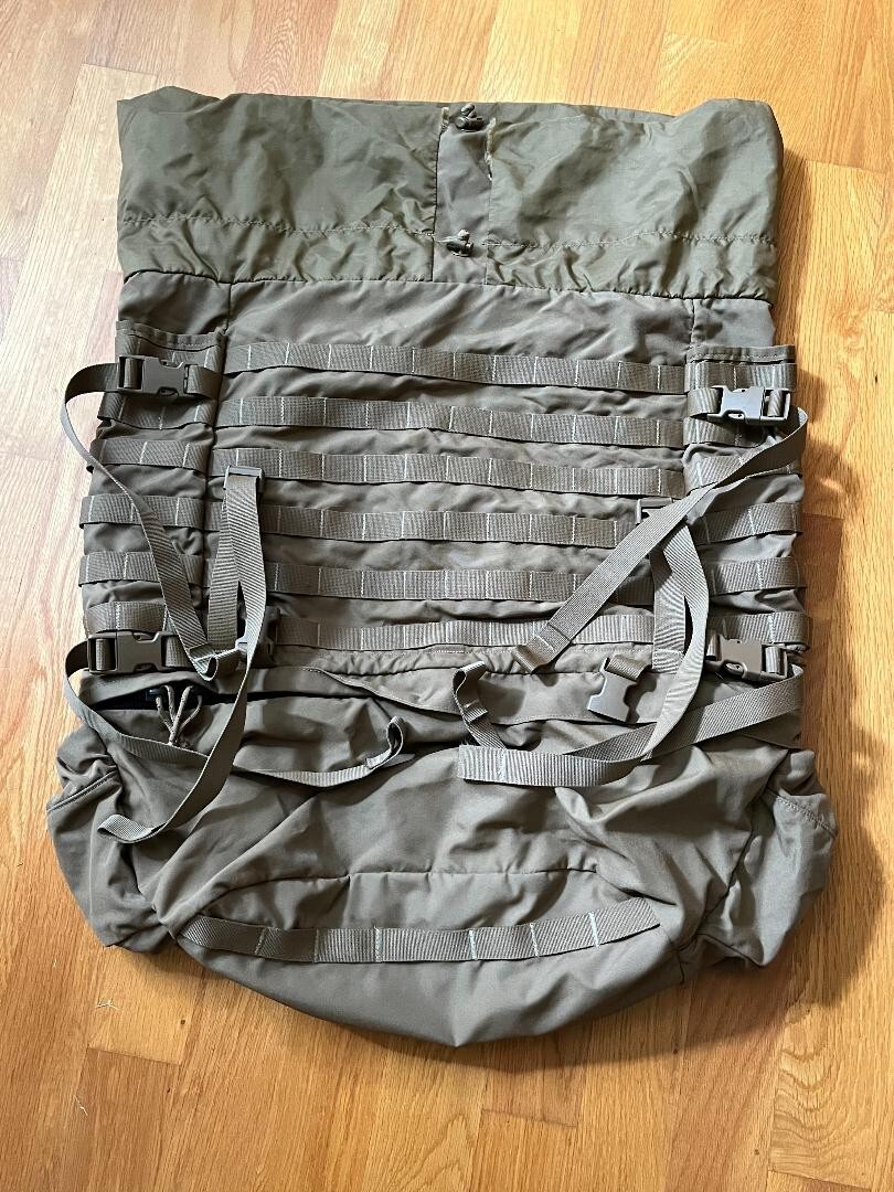 USGI Military - USMC FILBE Main Pack Coyote Brown- Missing Rain Fly