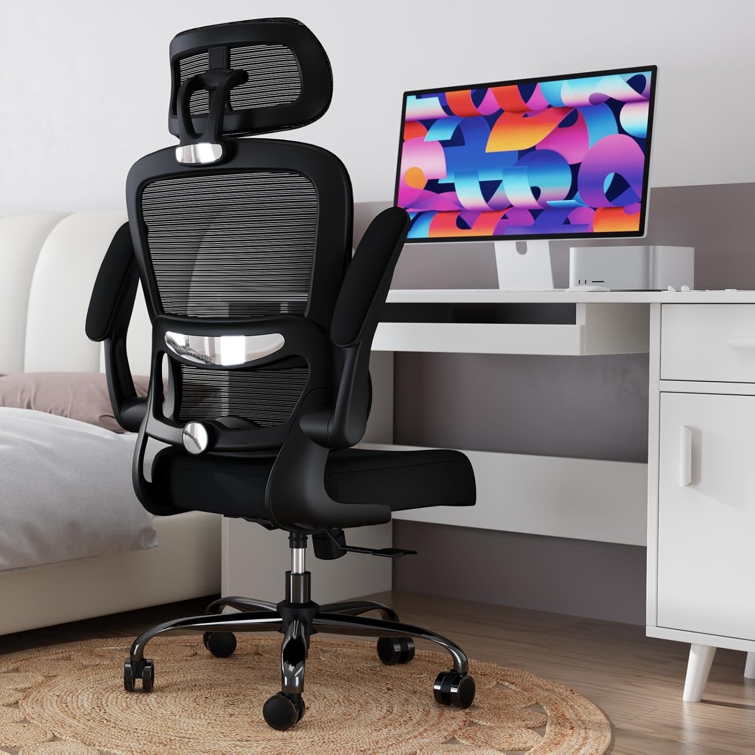 Adjustable Ergonomic Office Chair - 330 lbs Capacity