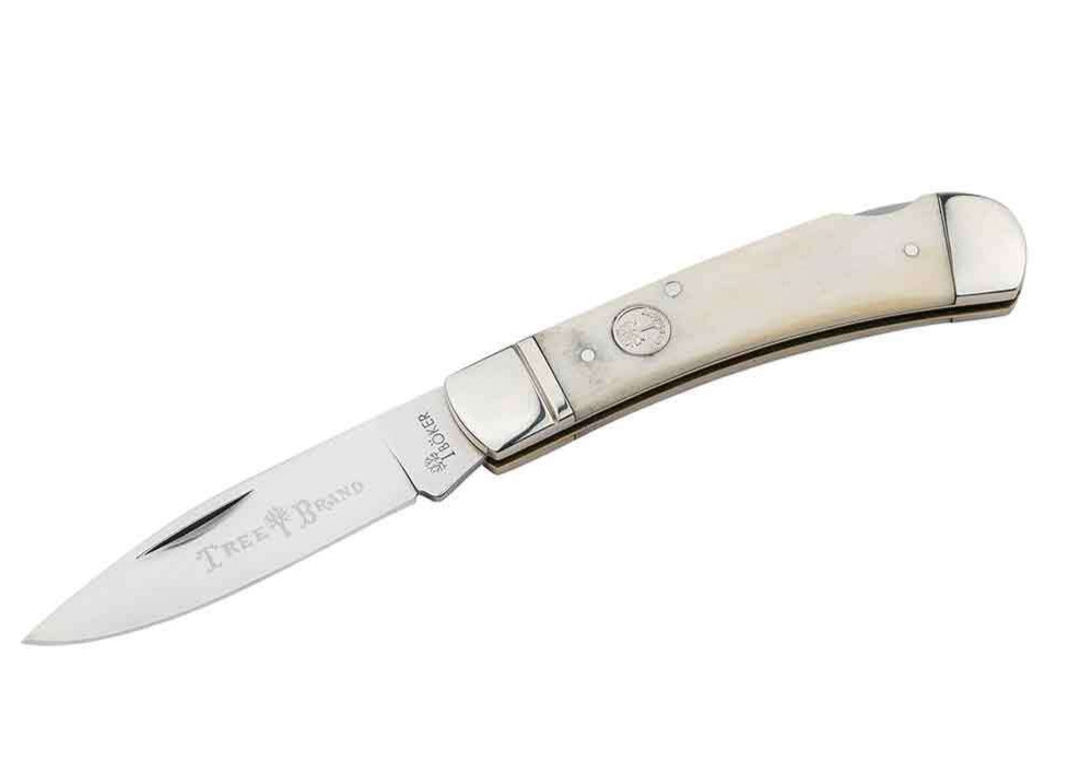 Boker Traditional Series 2.0 Gentleman's Lockback White Bone Knife ✔️ 110813