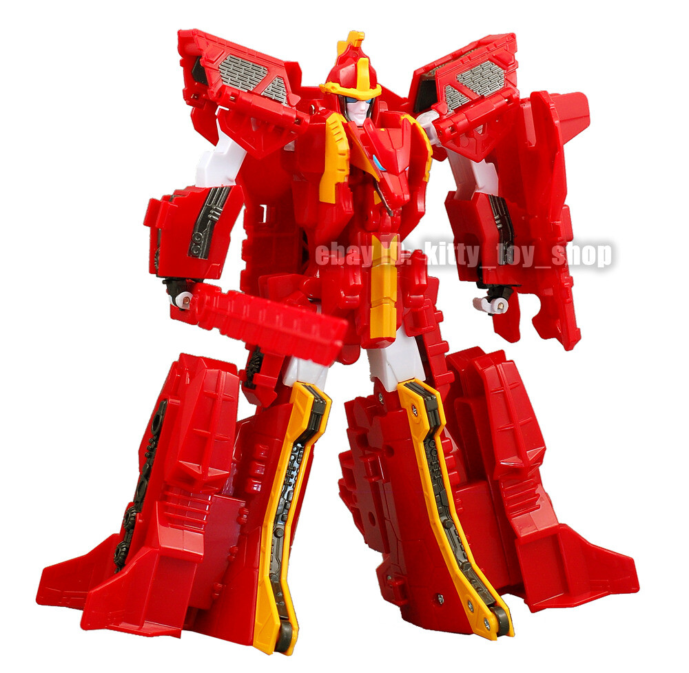TOBOT V Galaxy Detectives Mini Transform Figure Commander Tank Beast Trail Robot